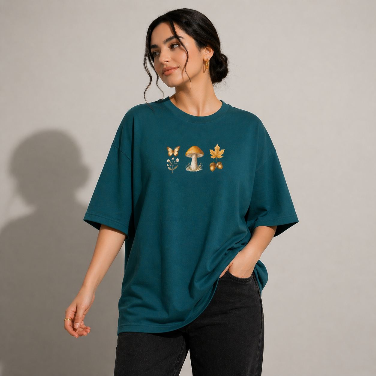 Forest Charm – Oversized T-Shirt