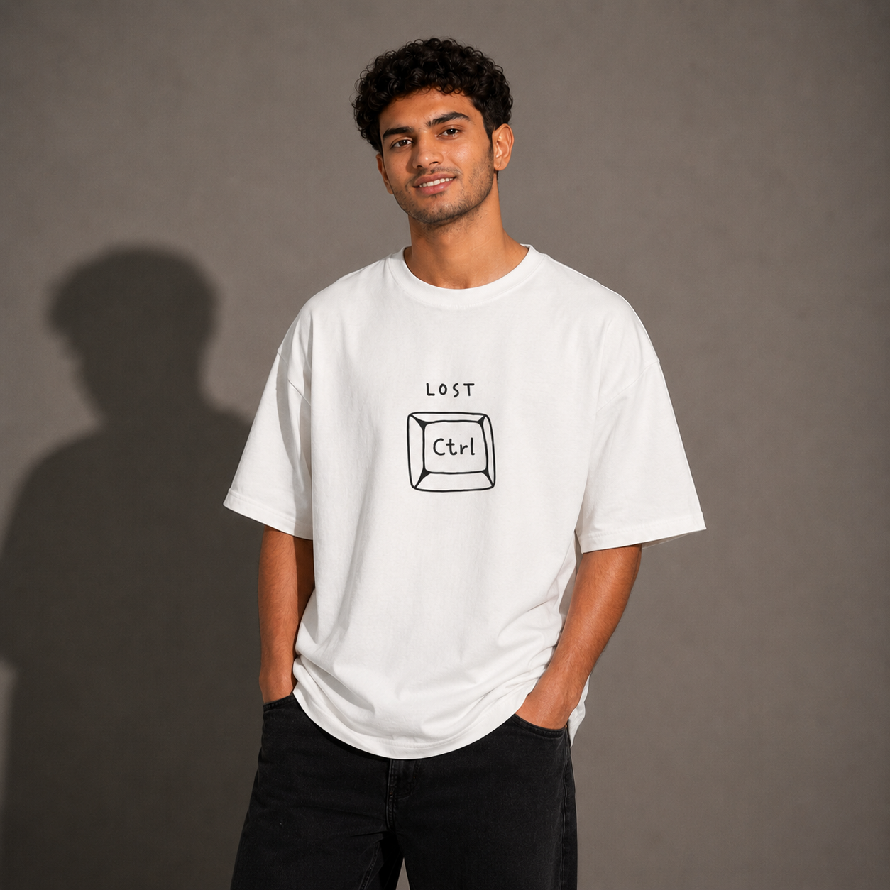 Lost Ctrl – Unisex Oversized Tee