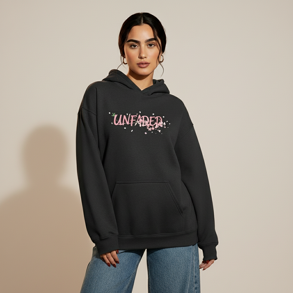 Sakura Script – Women’s Oversized Hoodie