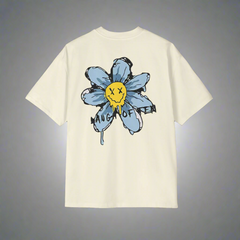 Laugh Often – Unisex Oversized Graffiti Tee