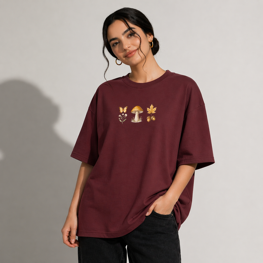 Forest Charm – Oversized T-Shirt
