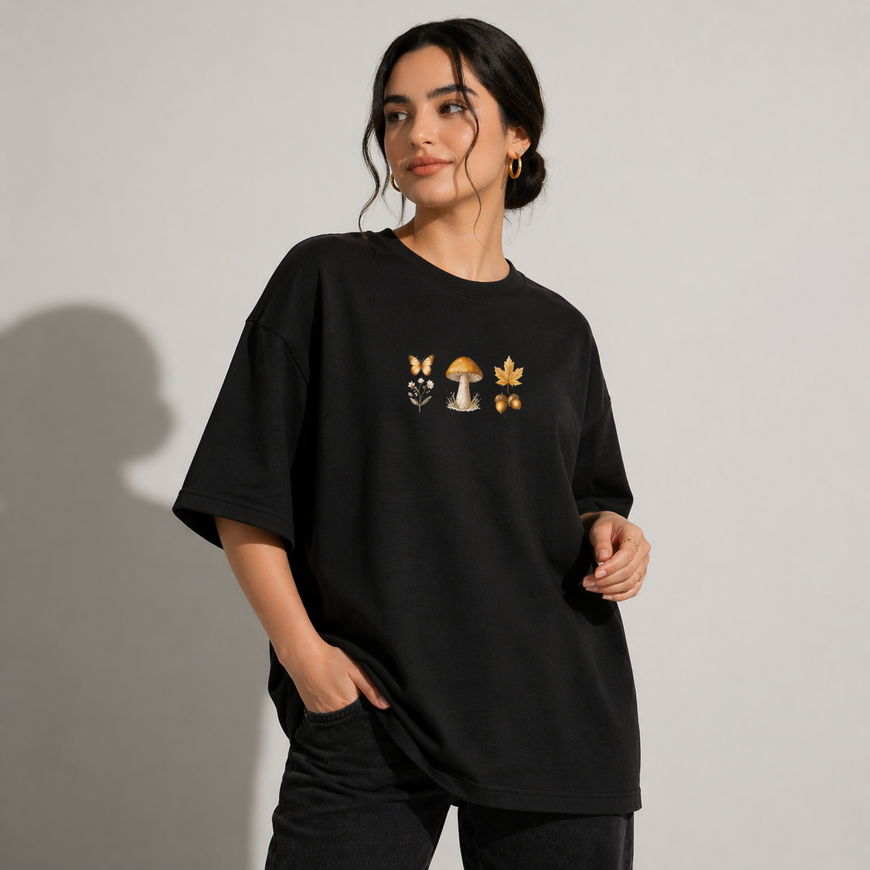 Forest Charm – Oversized T-Shirt