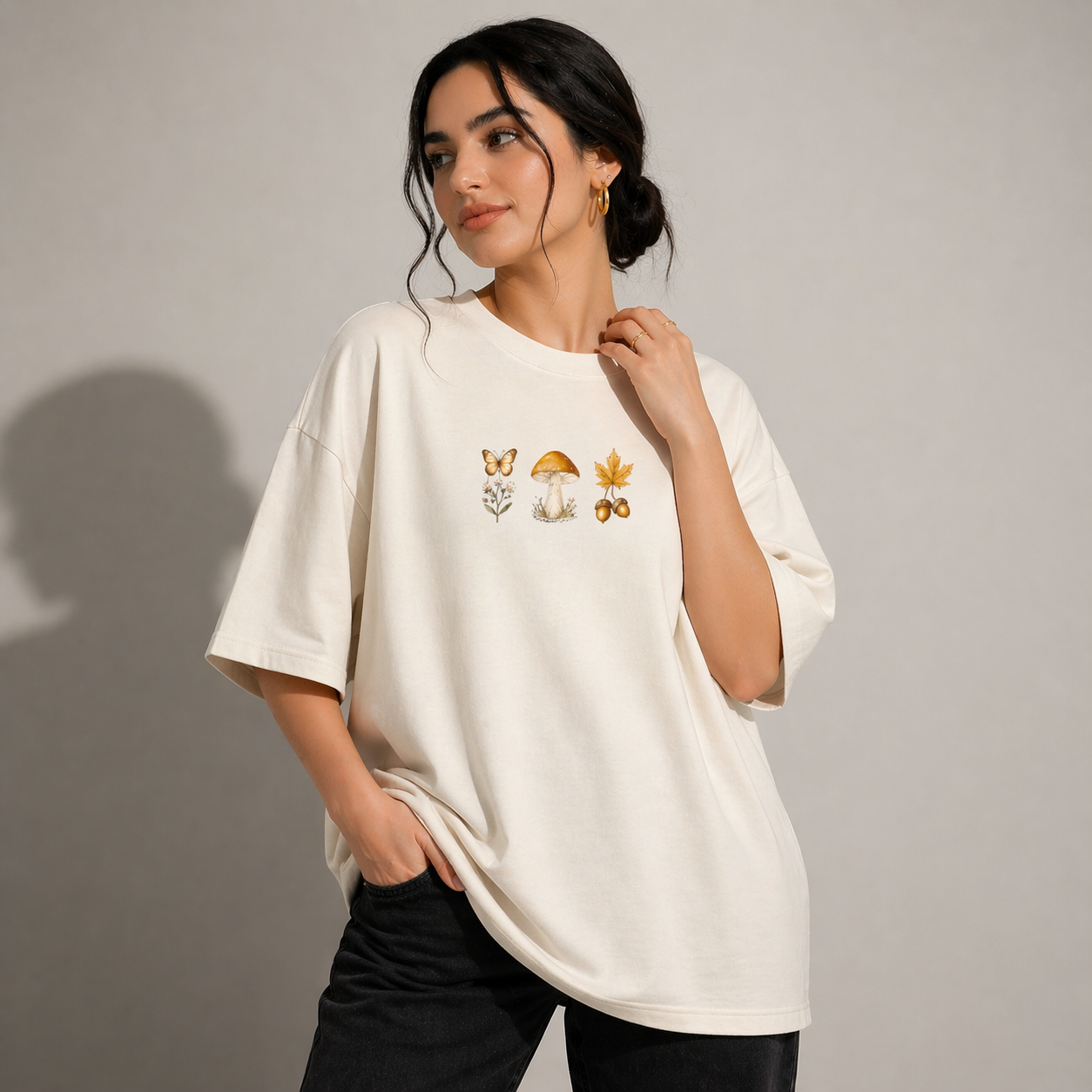 Forest Charm – Oversized T-Shirt