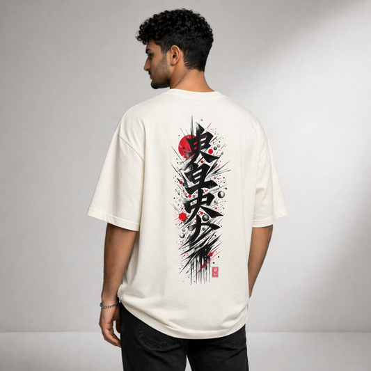 Ink Strike – Oversized T-Shirt
