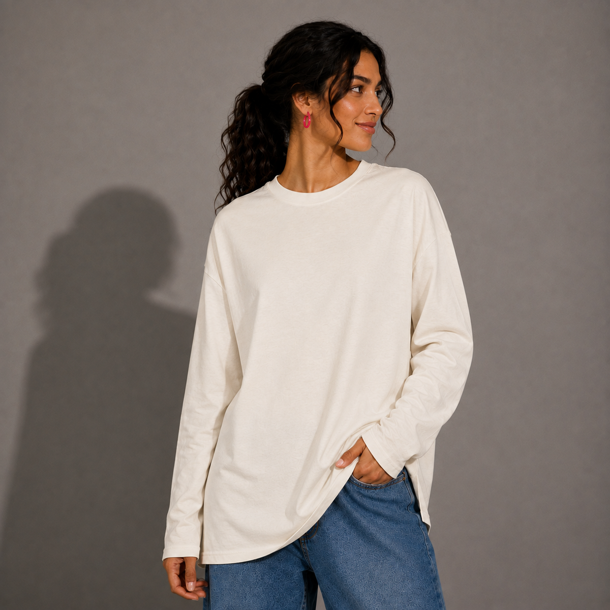 Sakura Bloom – Women's Relaxed Fit Long Sleeve T-Shirt