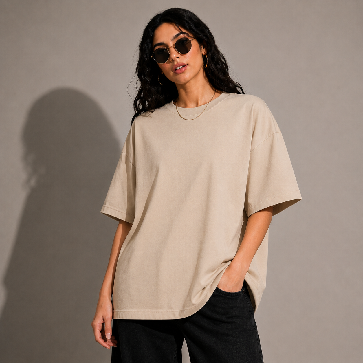 Abstract Muse – Women’s Oversized T-Shirt