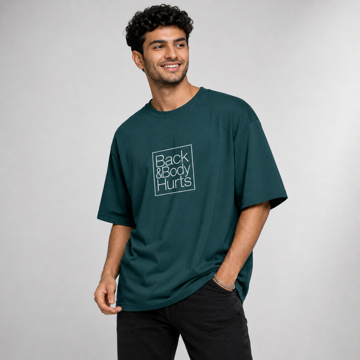Back & Body Hurts – Unisex Oversized Funny Tee