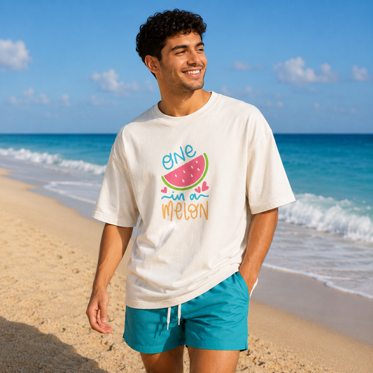 One in a Melon – Unisex Oversized Summer Tee