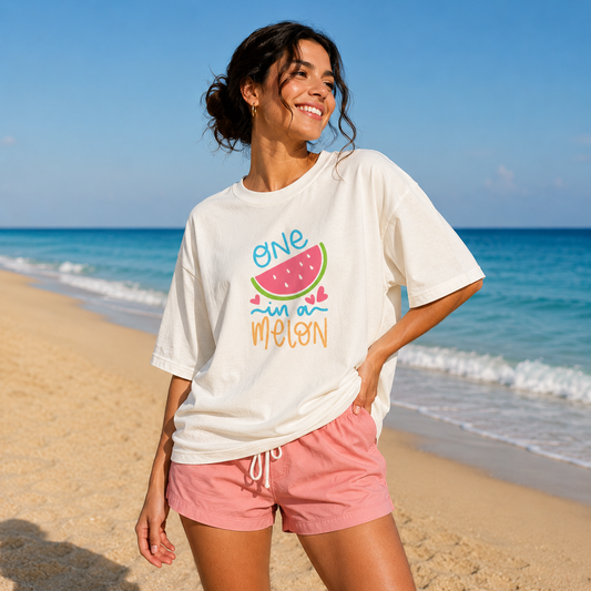One in a Melon – Unisex Oversized Summer Tee