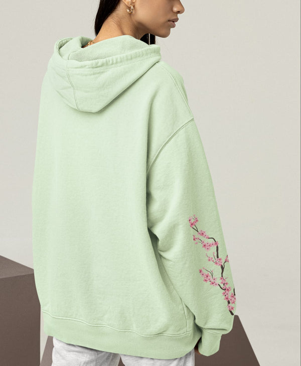 Petal Sleeve – Girls’ Oversized Hoodie