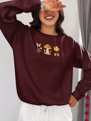 Forest Charm – Oversized Crewneck