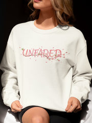 Sakura Script – Oversized Girls’ Crewneck