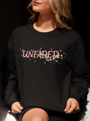 Sakura Script – Oversized Girls’ Crewneck