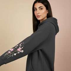 Sleeve in Bloom – Women’s Oversized Hoodie