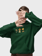 Forest Charm – Oversized Hoodie