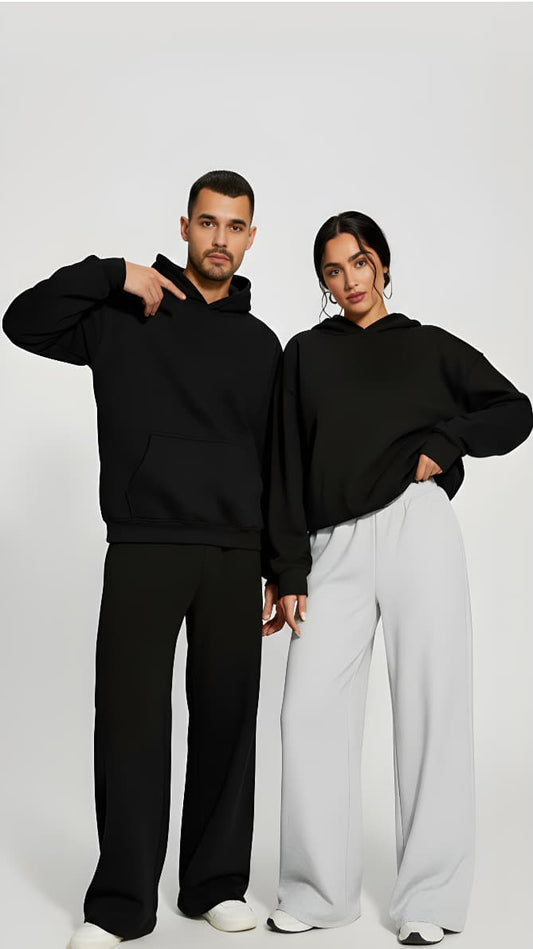 Wide Leg – Unisex French Terry Sweatpants