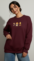 Forest Charm – Oversized Crewneck