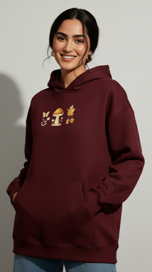 Forest Charm – Oversized Hoodie