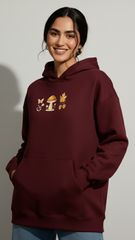 Forest Charm – Oversized Hoodie