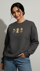 Forest Charm – Oversized Crewneck