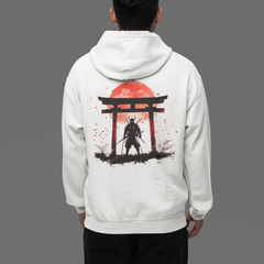 Red Moon Samurai – Oversized Hoodie