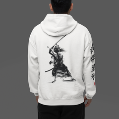 White Ronin – Unisex Oversized Hoodie