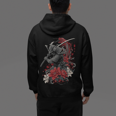 Samurai Bloom – Unisex Oversized Hoodie