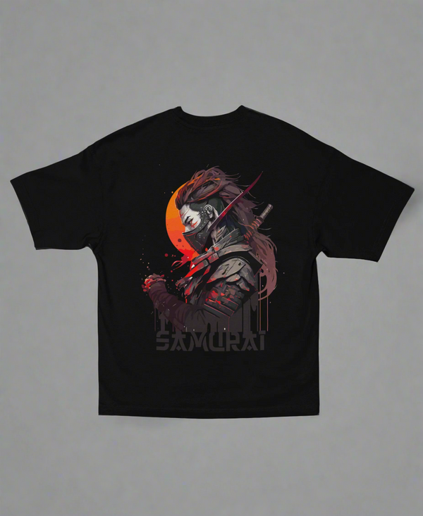 Samurai – Unisex Oversized Japanese Streetwear Tee