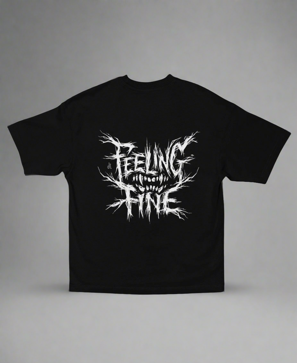 Feeling Fine – Unisex Oversized Tee