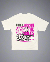 Break The Rules – Unisex Oversized Tee