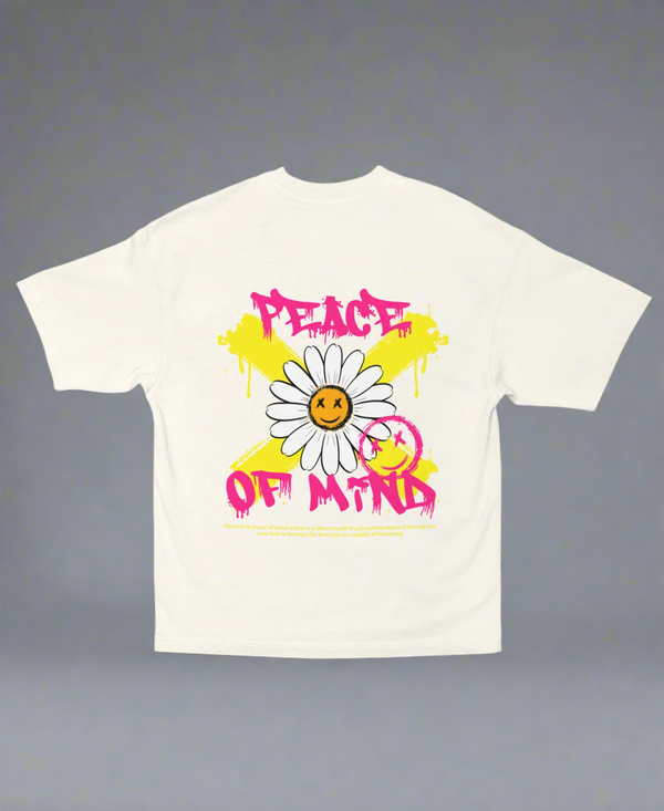 Peace of Mind – Unisex Oversized Tee