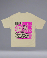 Break The Rules – Unisex Oversized Tee
