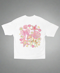 Seashell Dreams – Women’s Oversized Boho Tee