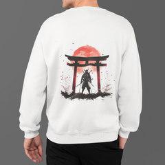 Red Moon Samurai – Oversized Crewneck