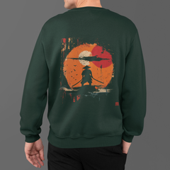 Sunset Ronin – Unisex Oversized Crewneck