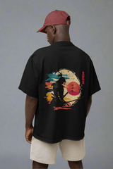 Shadow Samurai – Unisex Oversized Japanese Tee