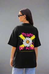 Peace of Mind – Unisex Oversized Tee