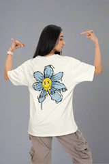 Laugh Often – Unisex Oversized Graffiti Tee