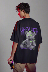 Graffiti Bear – Unisex Oversized 100% Cotton Street Tee