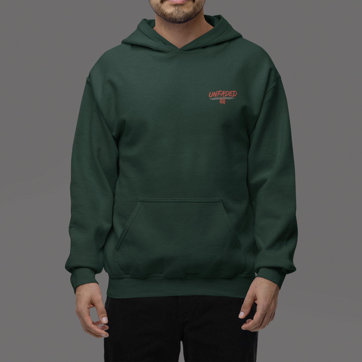 Shadow Samurai – Oversized Japanese Hoodie