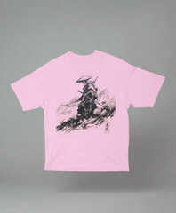 Death Ronin – Unisex Oversized Samurai Skull Tee