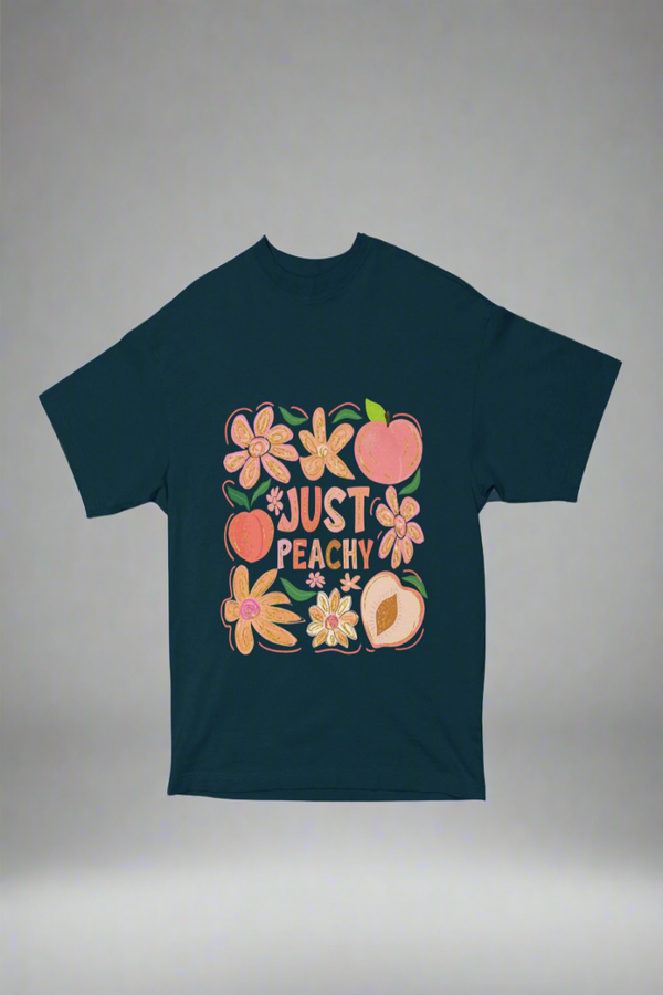 Just Peachy – Women’s Oversized Boho Tee