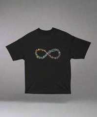 Floral Infinity – Women's Minimal Tee
