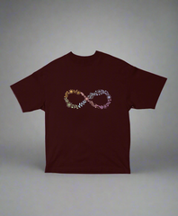 Floral Infinity – Women's Minimal Tee