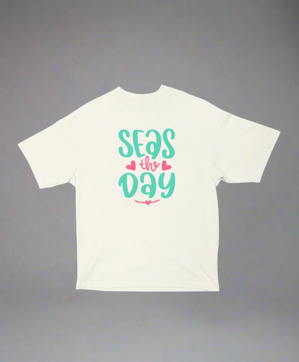 Seas the Day – Unisex Oversized Summer Tee