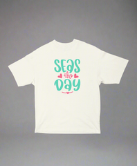 Seas the Day – Unisex Oversized Summer Tee