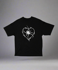 Spider Heart – Unisex Oversized Tee