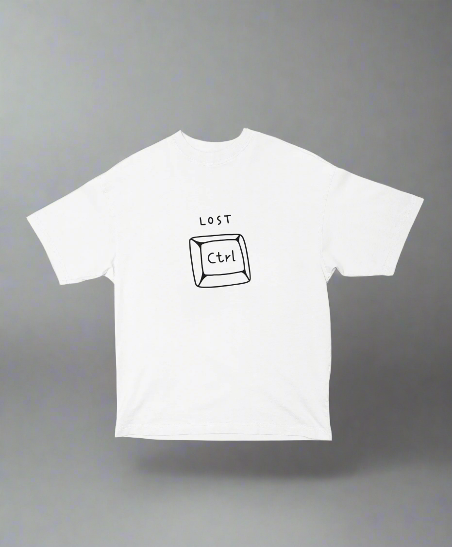 Lost Ctrl – Unisex Oversized Tee