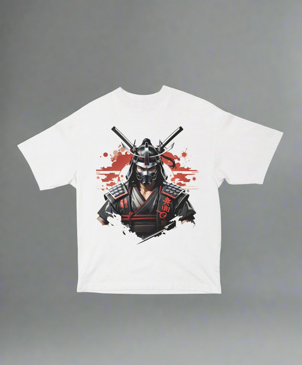 Shadow Warrior – Unisex Oversized Japanese Samurai Tee