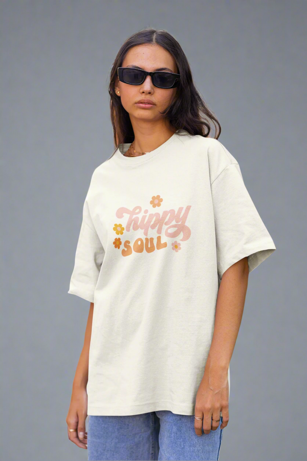 Hippy Soul – Unisex Oversized Summer Tee